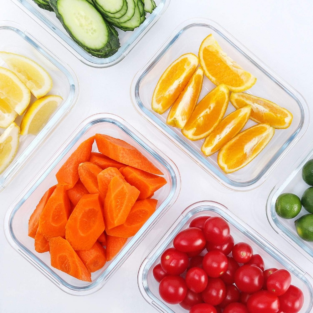 10-Pack 22oz Glass Meal Prep C - Meal Prep Oven Safe Containers 评论和价格
