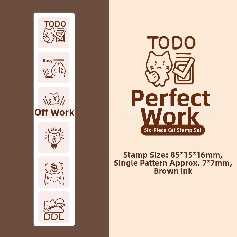 Cute Good Mood Series Cat Shap - Meal Prep Notebook 评论和价格