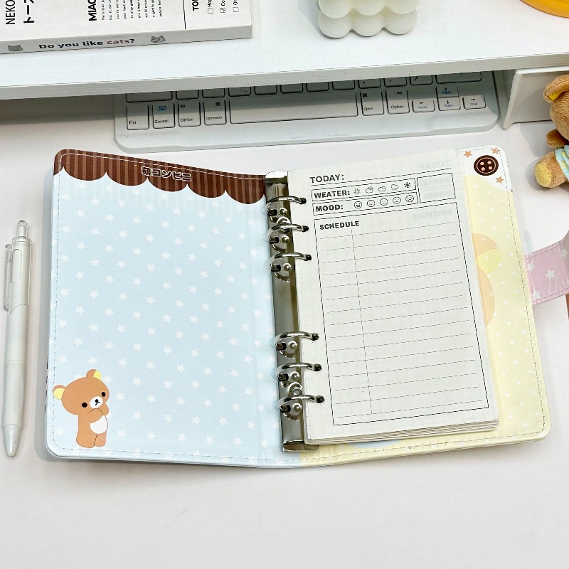 2026 new ins Rilakkuma A6 note - Meal Prep Notebook 评论和价格