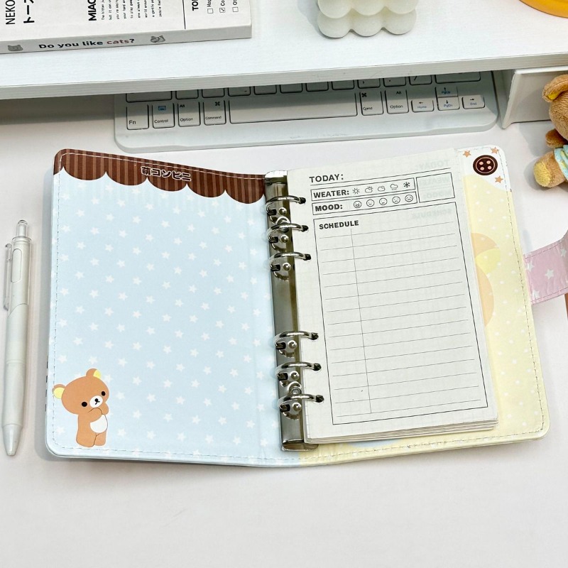 2026 new ins Rilakkuma A6 note - Meal Prep Notebook 评论和价格