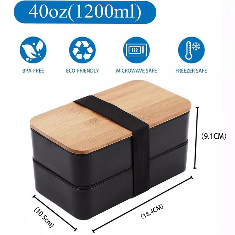 Stackable Bento Box with Utens - Meal Prep Burrito 评论和价格