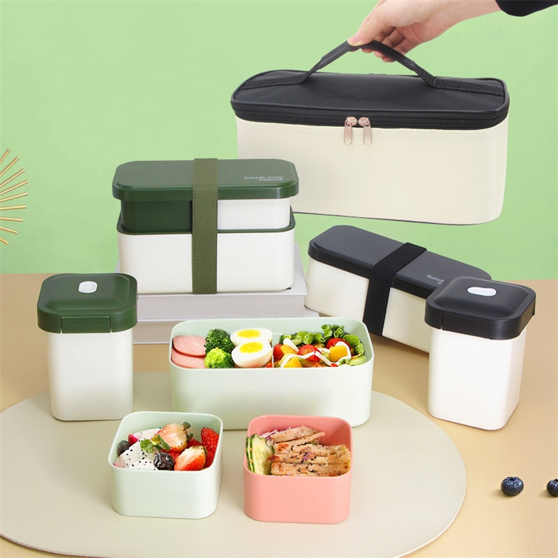 Double Compartment Lunch Box M - Meal Prep Japanese Food 评论和价格
