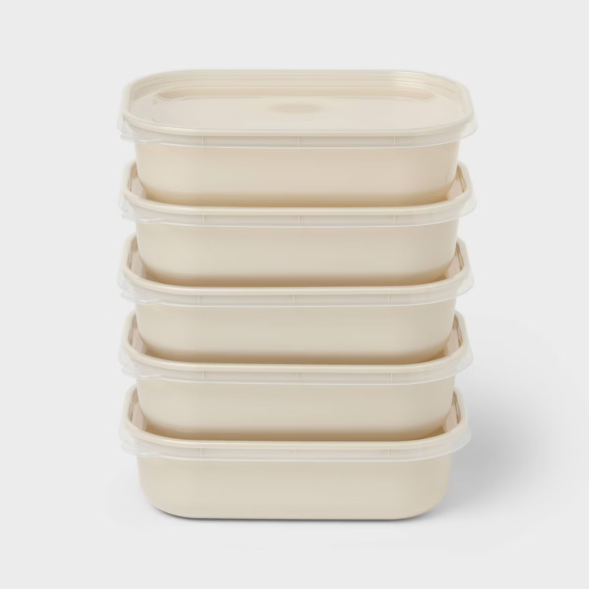 10pc Set of 5 Single Compartme - Meal Prep Diet 评论和价格