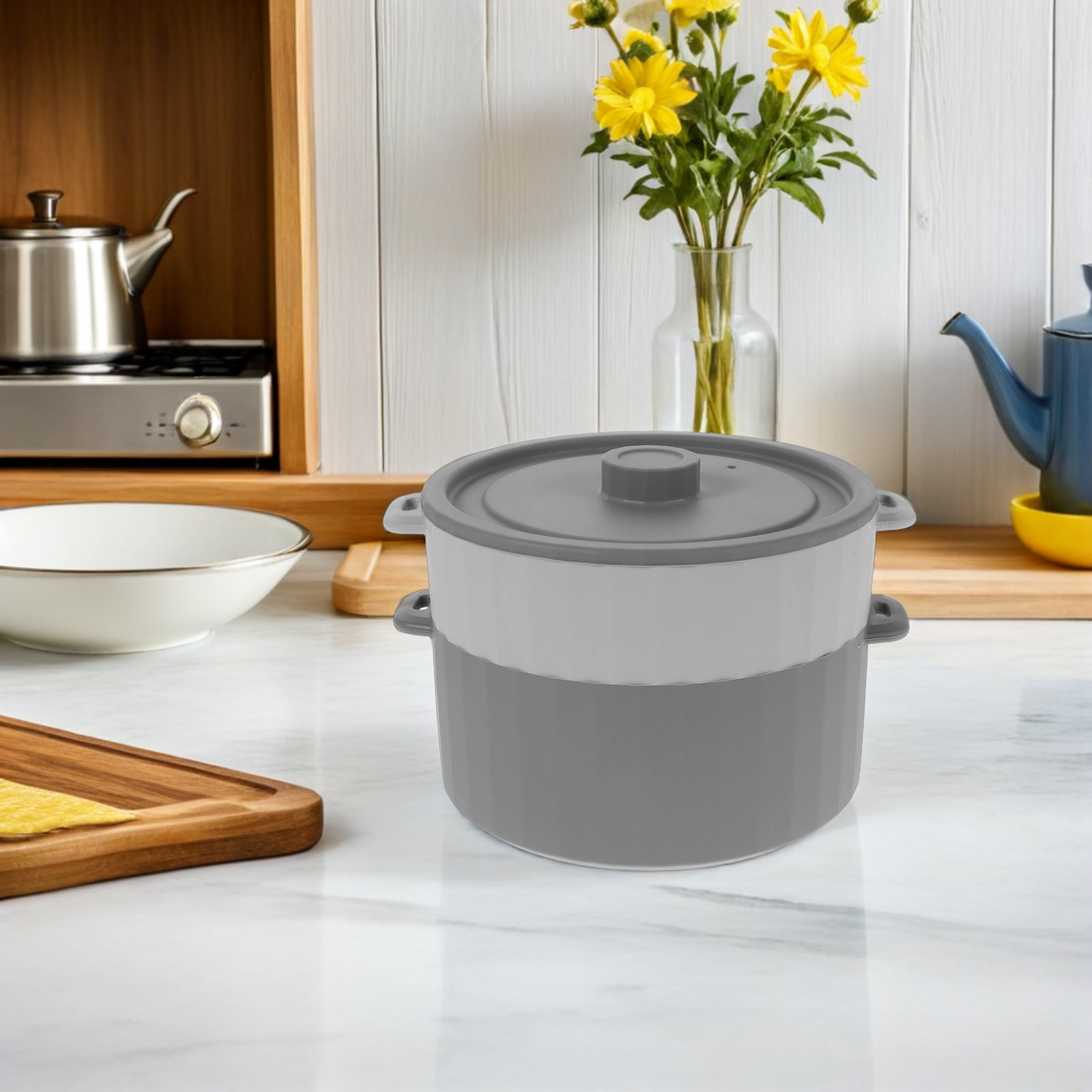 Microwave Silicone Steamer Pot - Meal Prep Healthy 评论和价格