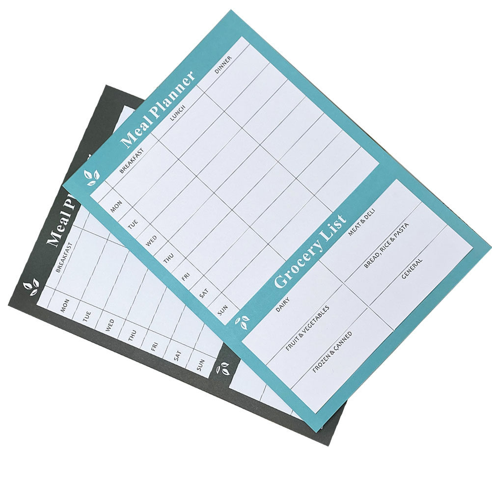 2Pcs Elegant Weekly Meal Plann - Meal Prep Diet 评论和价格