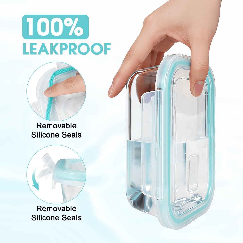 Glass Food Storage Containers  - Meal Prep Oven Safe Containers 评论和价格