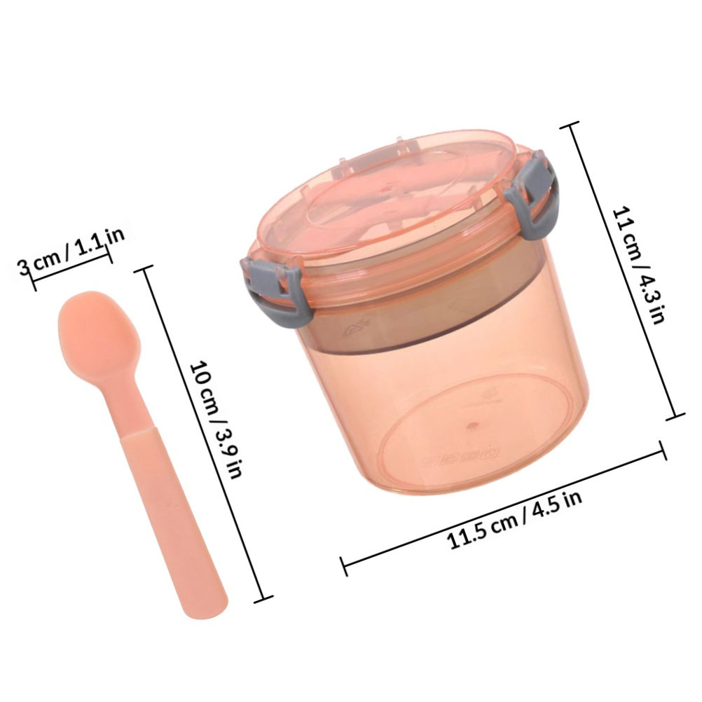 2Pcs Overnight Oats Jar Set Pr - Meal Prep Gym 评论和价格