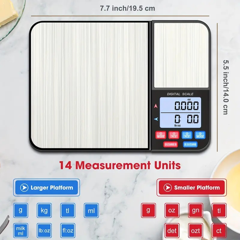 1pc Digital Kitchen Scale for  - Meal Prep Diet 评论和价格