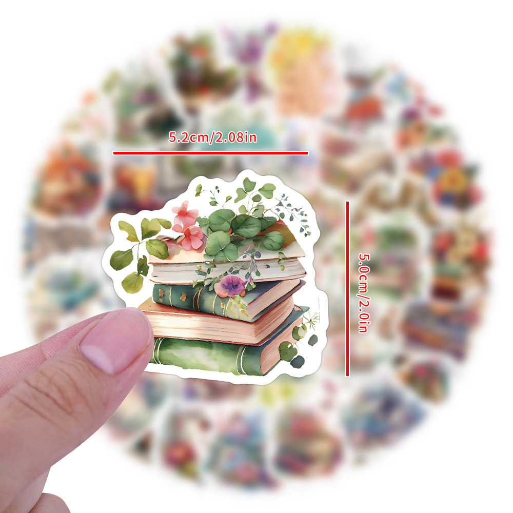 10/30/60pcs Cute Book Flower C - Meal Prep Notebook 评论和价格