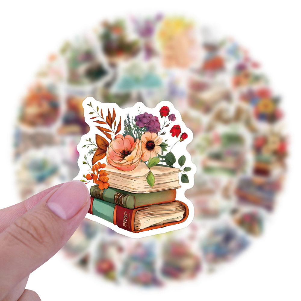 10/30/60pcs Cute Book Flower C - Meal Prep Notebook 评论和价格