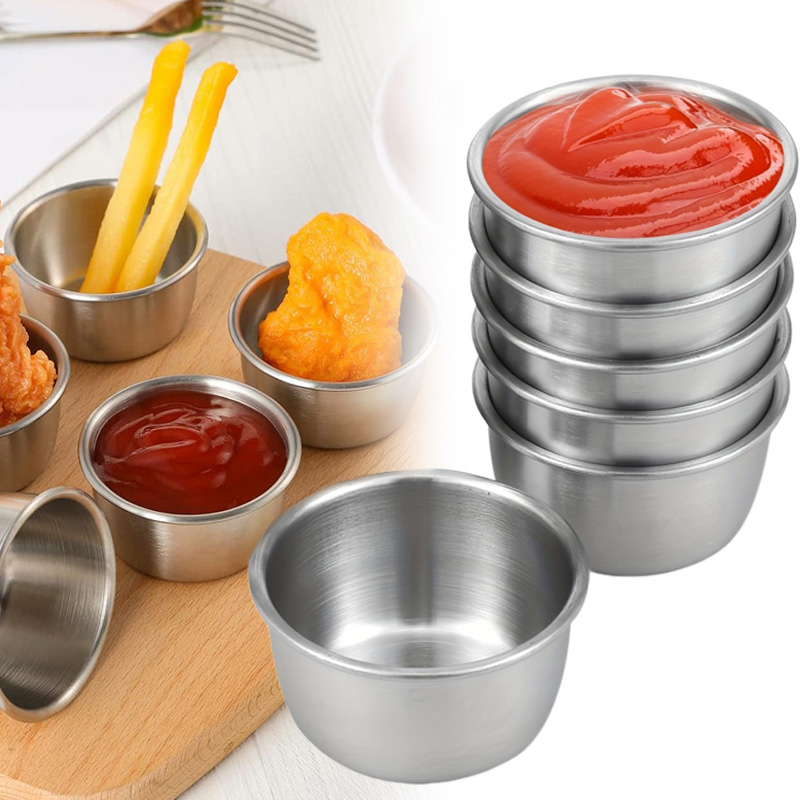 Sauce Dipping Bowl 304 Stainle - Sauce Dipping Cup 评论和价格