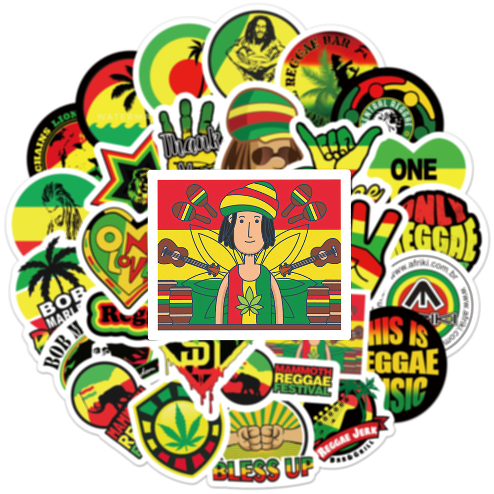 10/30/50pcs Cool Reggae Rock M - Meal Prep Notebook 评论和价格