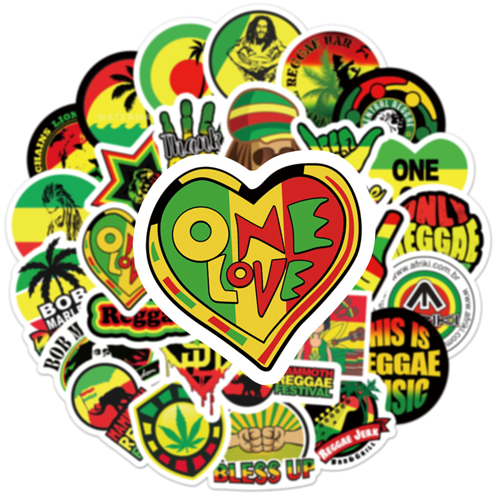 10/30/50pcs Cool Reggae Rock M - Meal Prep Notebook 评论和价格