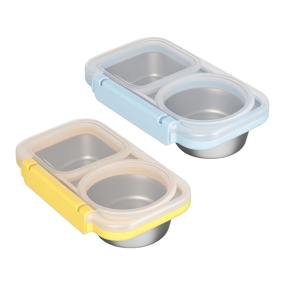 2 Pack 400ml Stainless Steel L - Meal Prep Gym 评论和价格