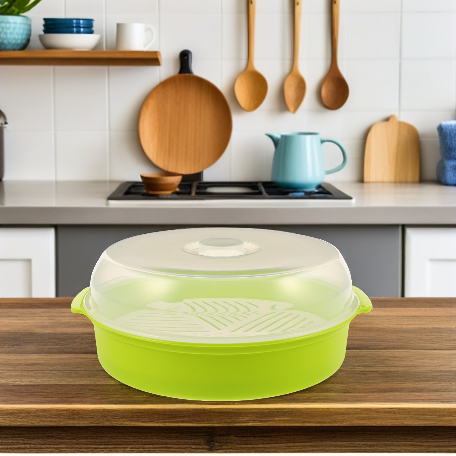 Microwave Steamer Bowl with Li - Meal Prep Healthy 评论和价格