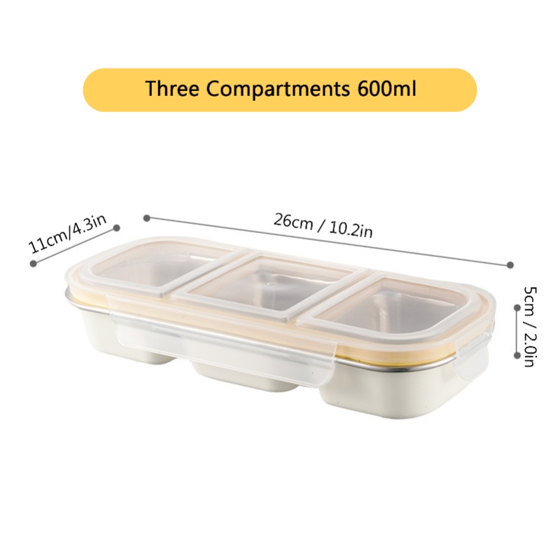 Stainless Steel Lunch Box For  - Meal Prep Diet 评论和价格