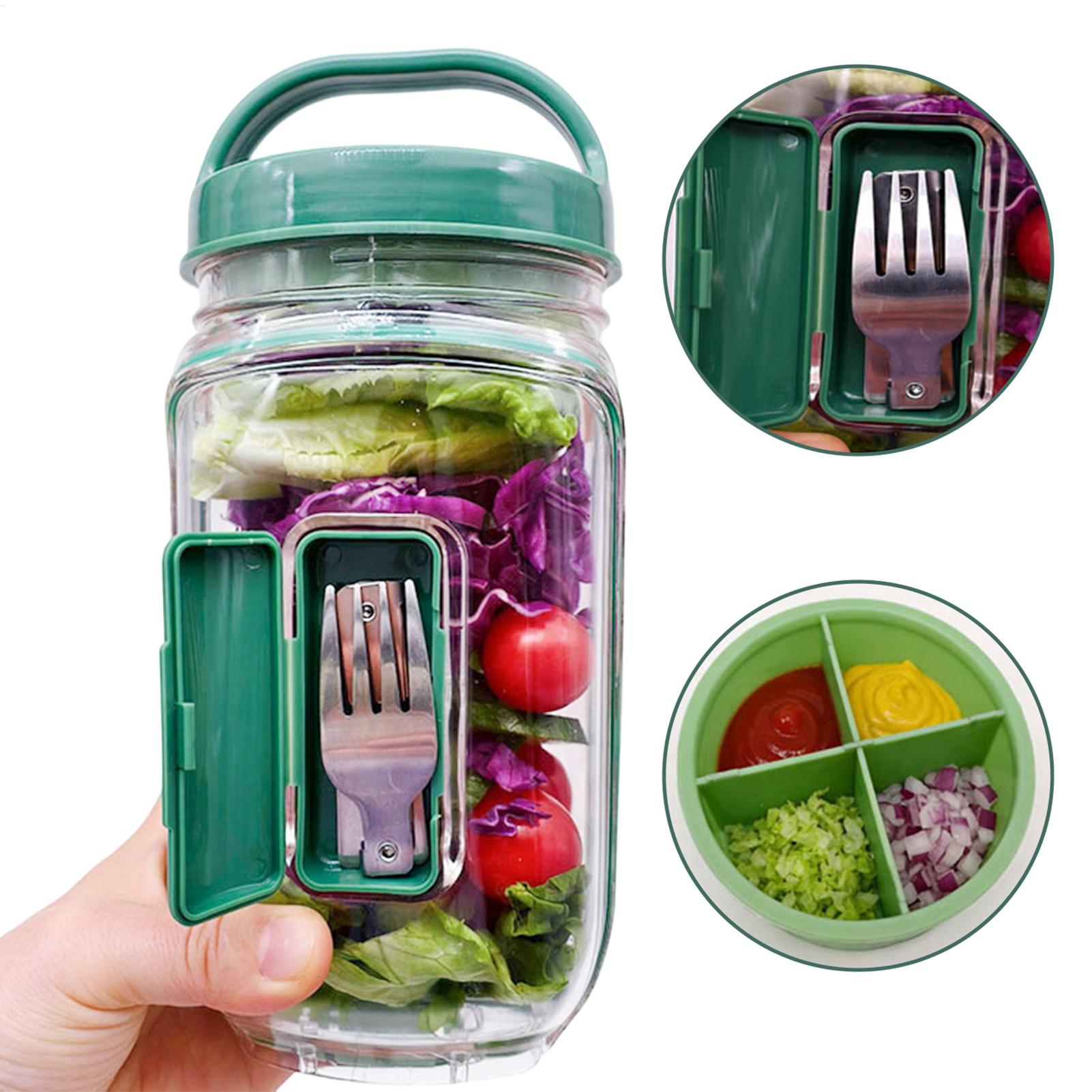1000ml Leakproof Salad Contain - Meal Prep Gym 评论和价格