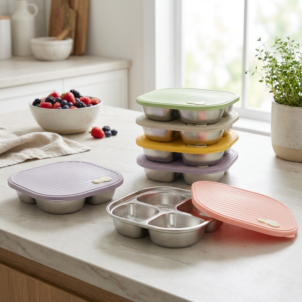 Microwave Safe 304 Stainless S - Meal Prep Diet 评论和价格