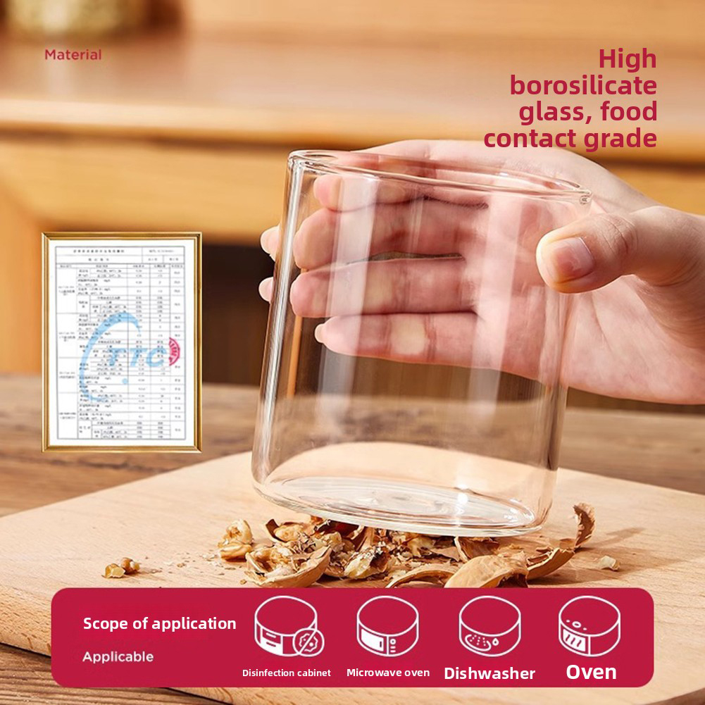 Clear Glass Jars Bone Broth Fr - Meal Prep Oven Safe Containers 评论和价格
