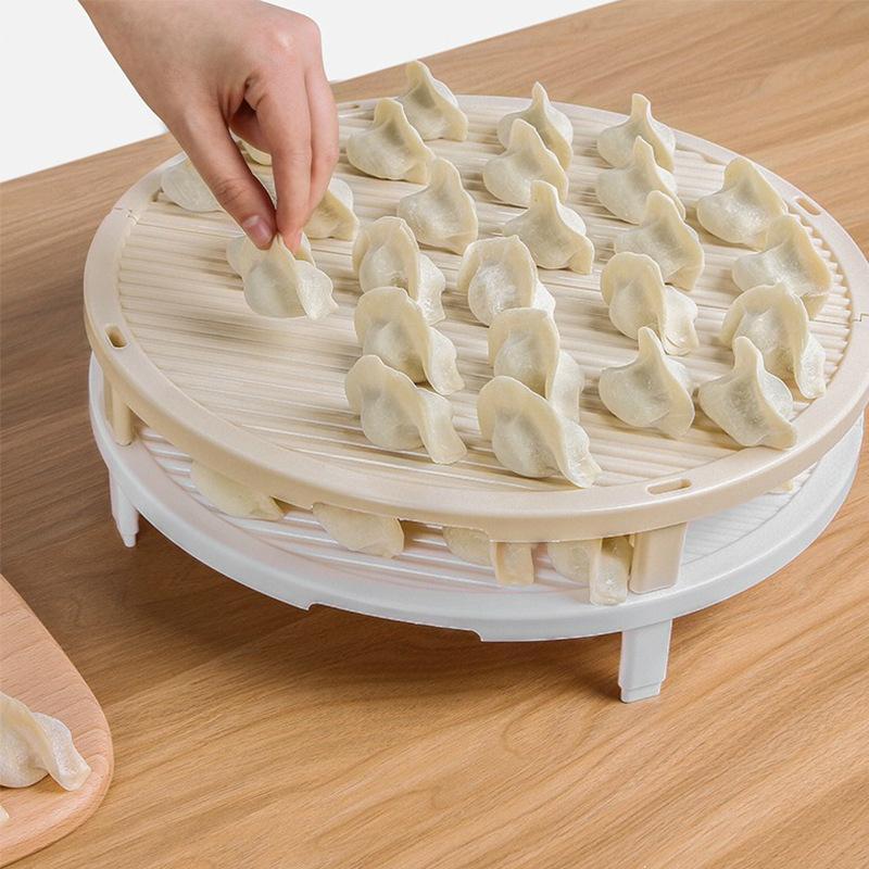 Foldable Dumpling Drying Tray  - Food Prep Mat 评论和价格