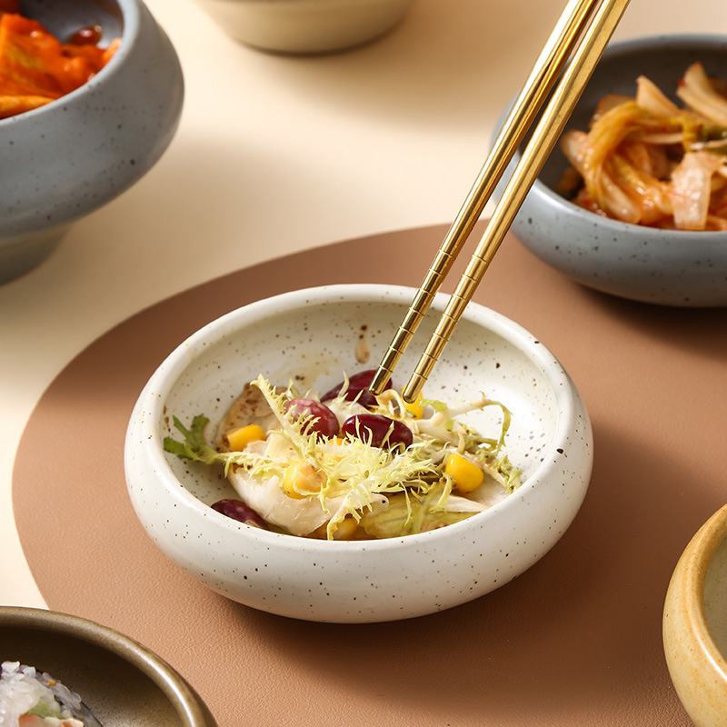 Japanese Retro Ceramic Snack D - Sauce Dipping Cup 评论和价格