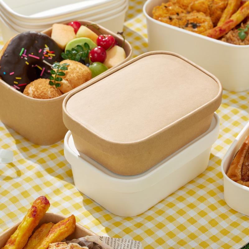 10Pcs Square Disposable Kraft  - Meal Prep Gym 评论和价格