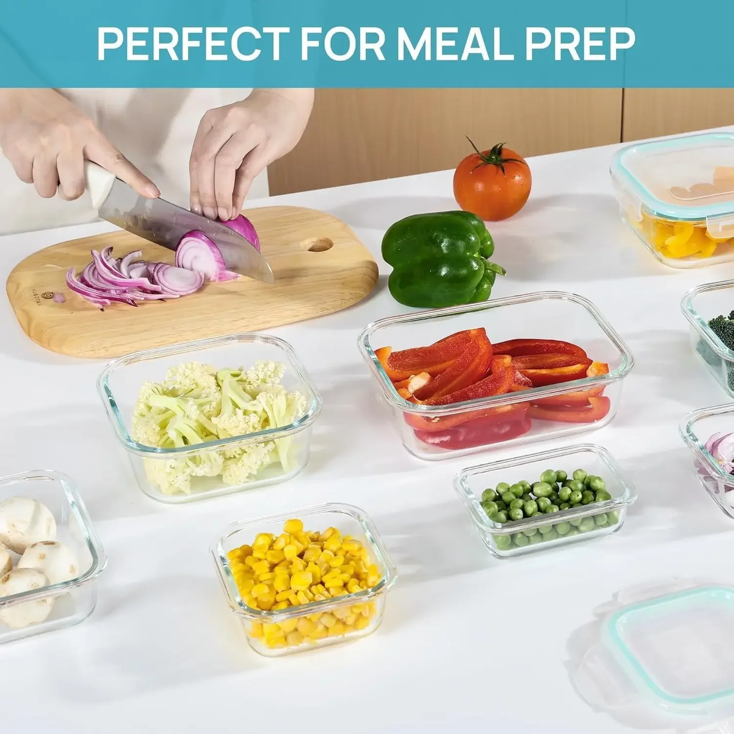 Glass Lunch Bento Box for Adul - Meal Prep Burrito 评论和价格