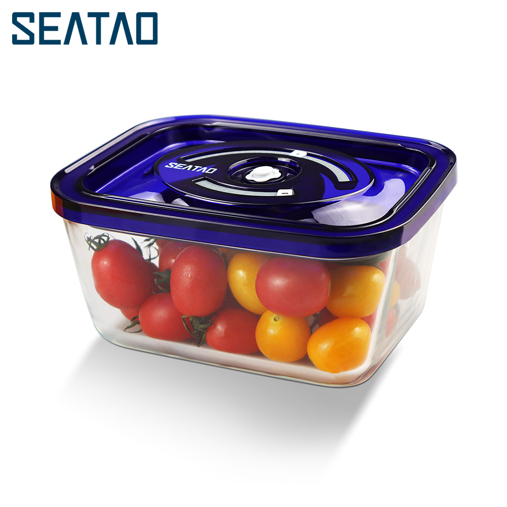 SEATAO Glass Food Storage Cont - Meal Prep Vacuum Sealer 评论和价格