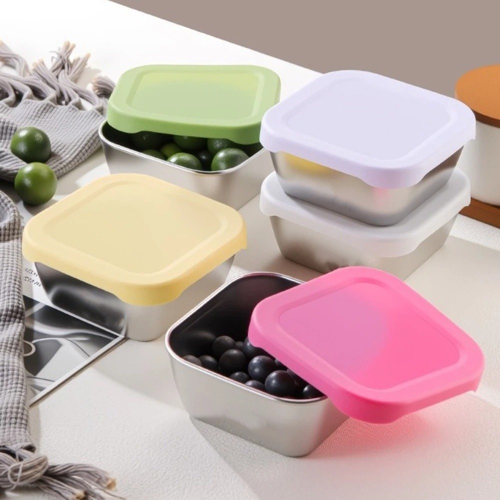 Silicone Lid Stainless Steel F - Meal Prep Healthy 评论和价格