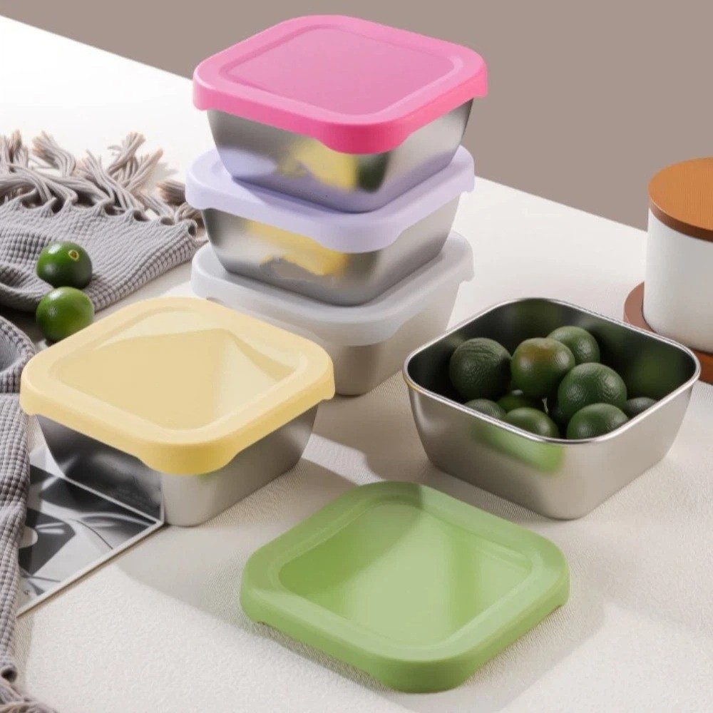 Silicone Lid Stainless Steel F - Meal Prep Healthy 评论和价格