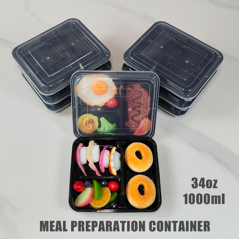 3-Compartment 34 Oz/1000 Ml, 1 - Meal Prep Gym 评论和价格